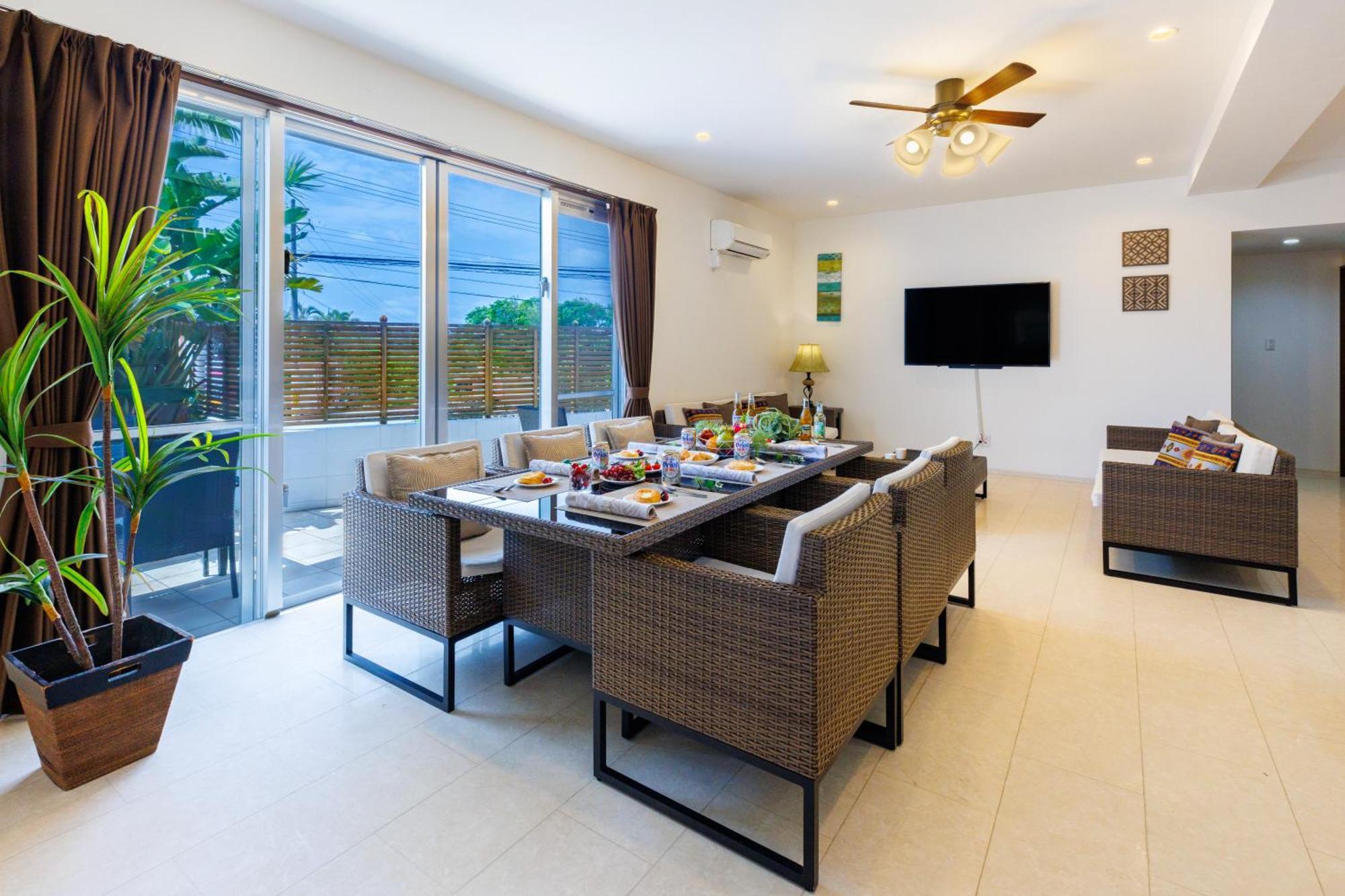 Terrace Garden Okinawa Villa Onna Ngoại thất bức ảnh